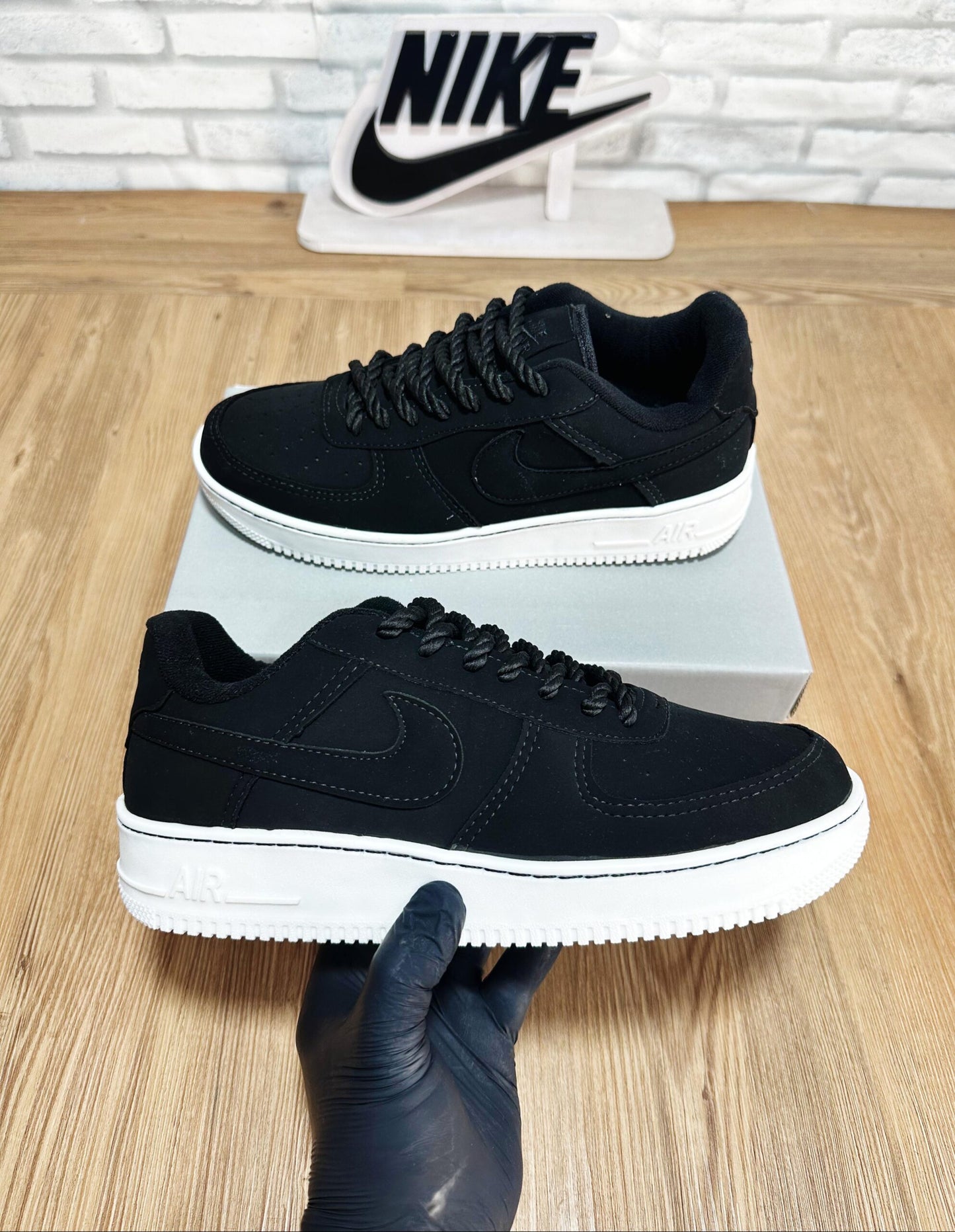 NIKE AIR FORCE 1 | SPACE BLACK